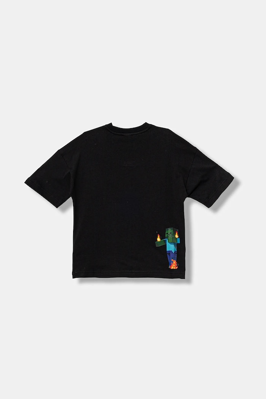 adidas Originals tricou de bumbac pentru copii JW5327 negru AW25