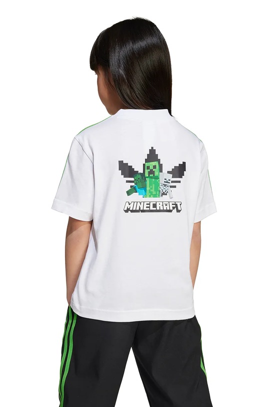Детская хлопковая футболка adidas Originals JW5329