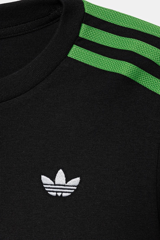 BIMBA adidas Originals t-shirt in cotone per bambini JW5330 nero