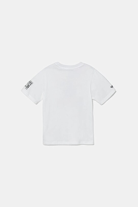 adidas Originals gyerek pamut póló JW6097 fehér AW25