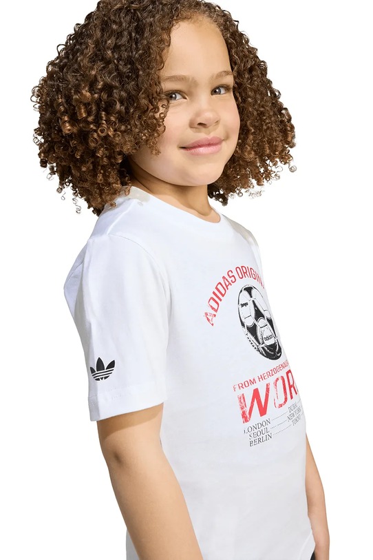 adidas Originals t-shirt bawełniany dziecięcy JW6097
