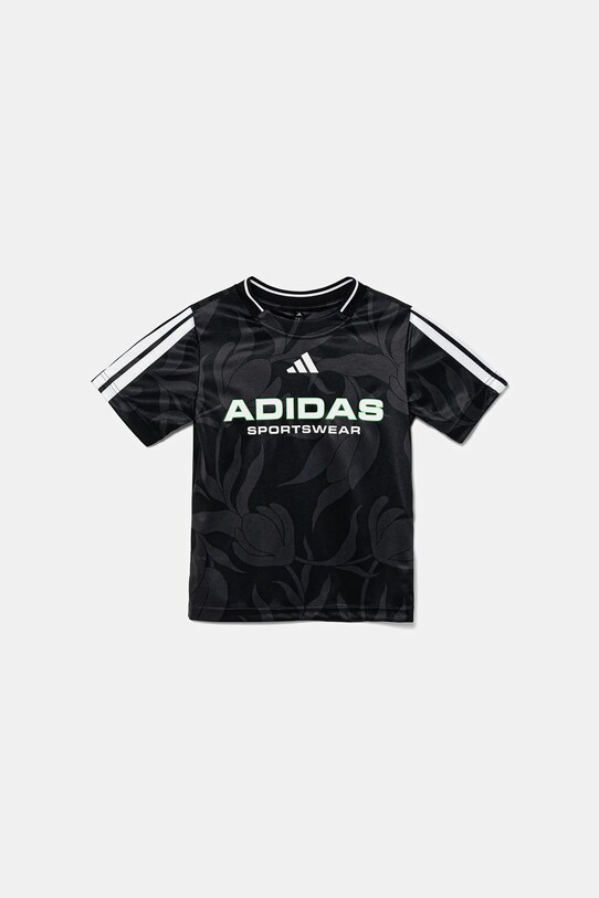adidas gyerek póló mintás fekete JW7451