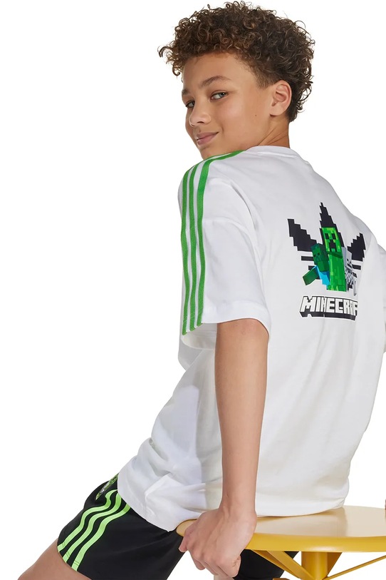 adidas Originals tricou de bumbac pentru copii JW7750