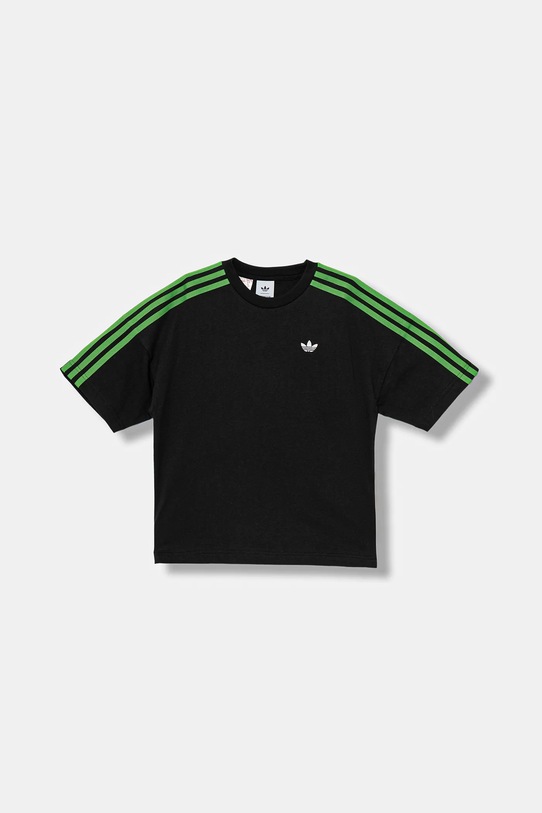 Памучна тениска adidas Originals памук черен JW7751
