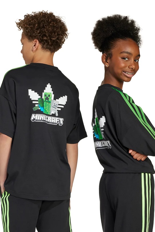 adidas Originals tricou din bumbac JW7751 negru
