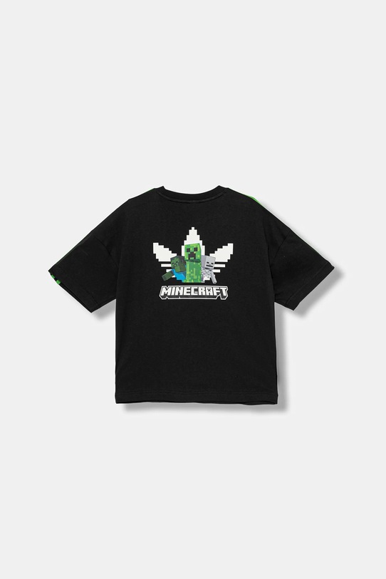 Памучна тениска adidas Originals JW7751 черен AW25