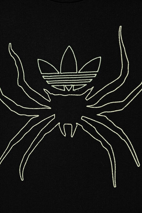 CHLAPEC Dětské bavlněné tričko adidas Originals JW7845 černá