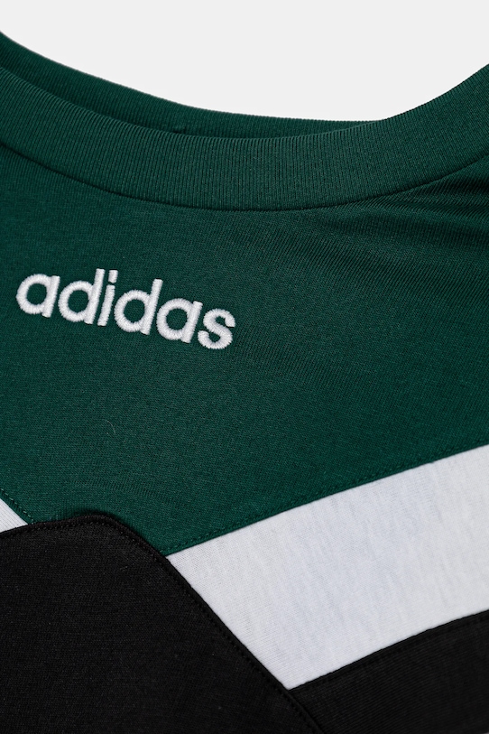 Detské bavlnené tričko adidas Originals čierna JW9123