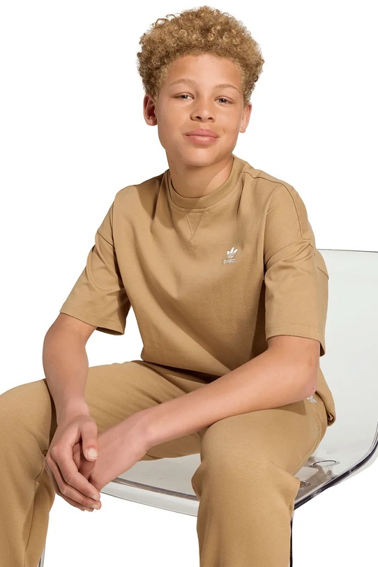 Dječja pamučna majica kratkih rukava adidas Originals JX2760