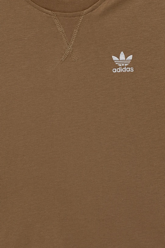 Chłopiec adidas Originals t-shirt bawełniany dziecięcy JX2760 beżowy
