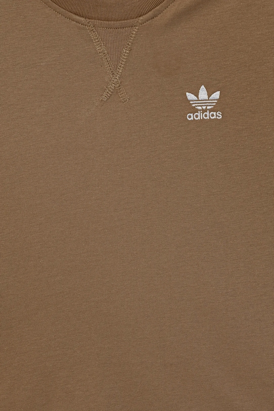 adidas Originals t-shirt bawełniany dziecięcy beżowy JX2760