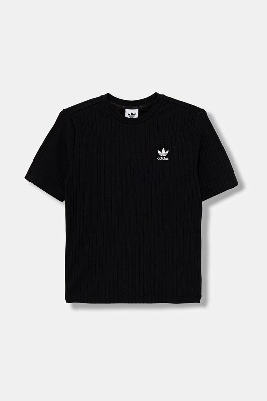 Dětské tričko adidas Originals s elastanem černá JX5178