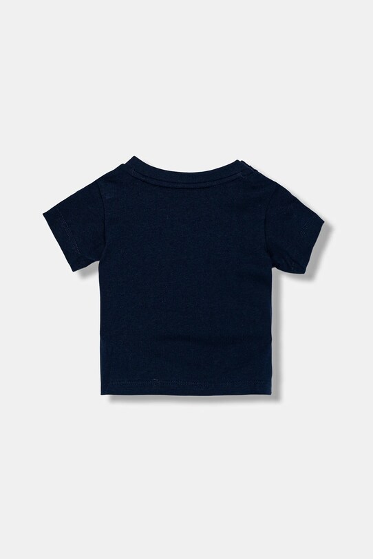 adidas Originals tricou de bumbac pentru copii JX9003 bleumarin AW25