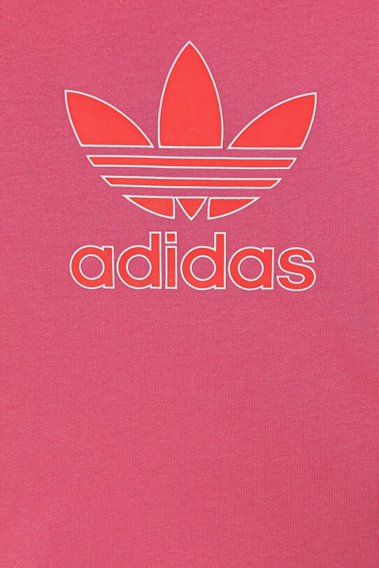 Chłopiec adidas Originals t-shirt bawełniany dziecięcy JX9004 różowy