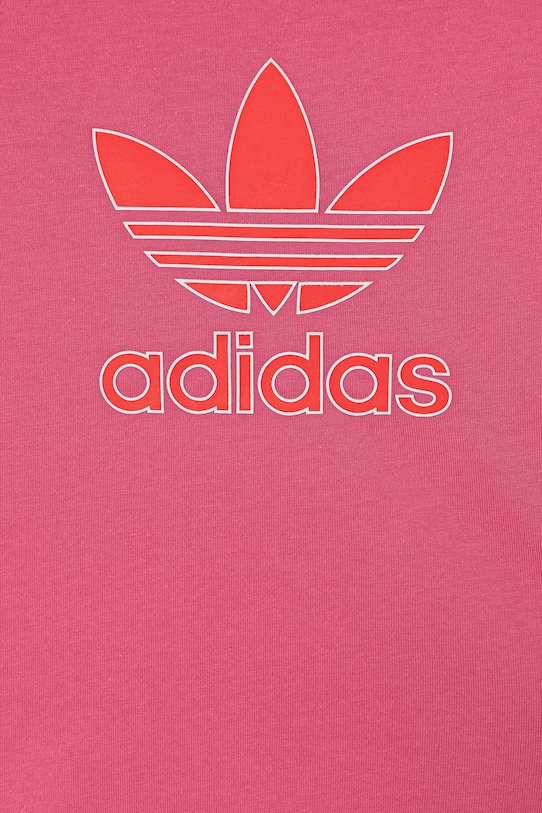 Băieți adidas Originals tricou de bumbac pentru copii JX9004 roz