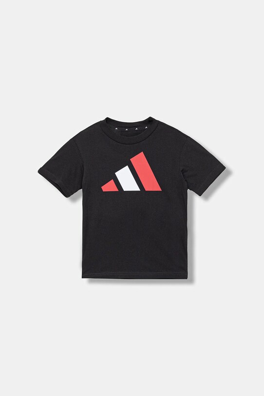 Детская футболка adidas хлопок чёрный JY0297