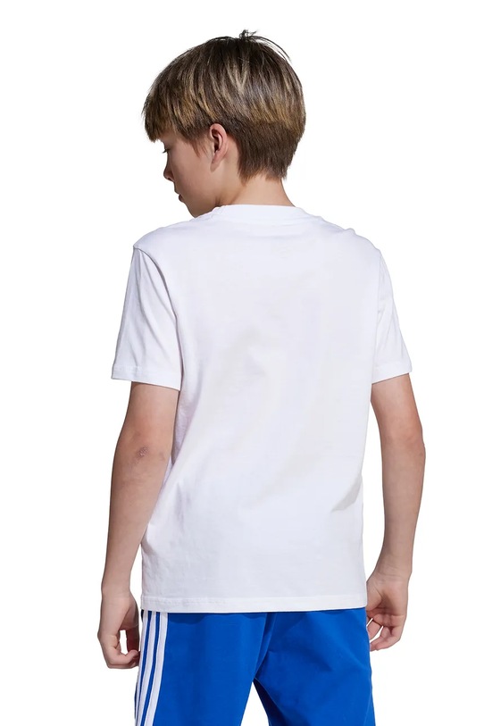 Дитяча бавовняна футболка adidas JY0298