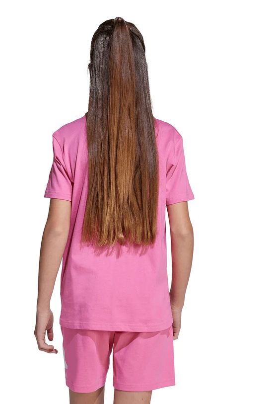 Παιδικό βαμβακερό μπλουζάκι adidas JY0299