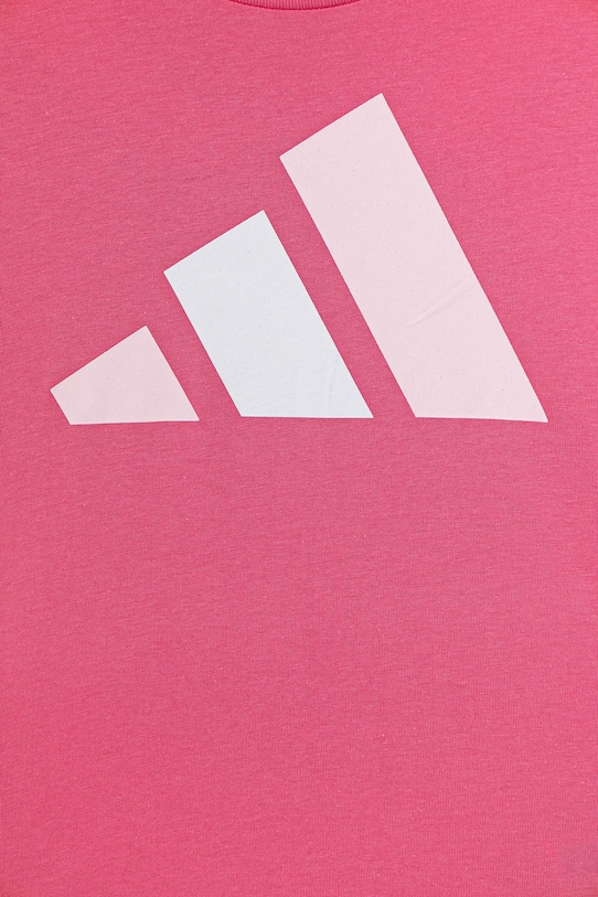 adidas tricou de bumbac pentru copii roz JY0299