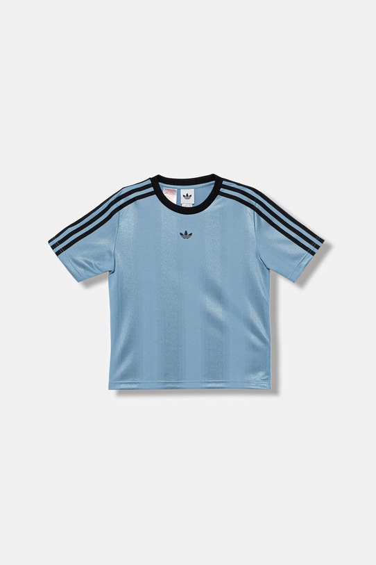adidas Originals t-shirt dziecięcy pozostałe niebieski JY3541