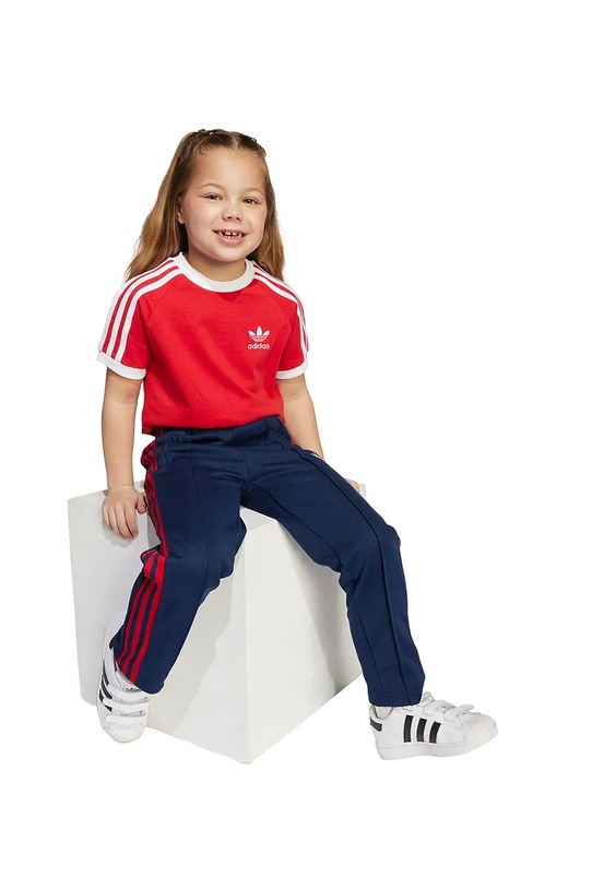 Дитяча бавовняна футболка adidas Originals JY3748
