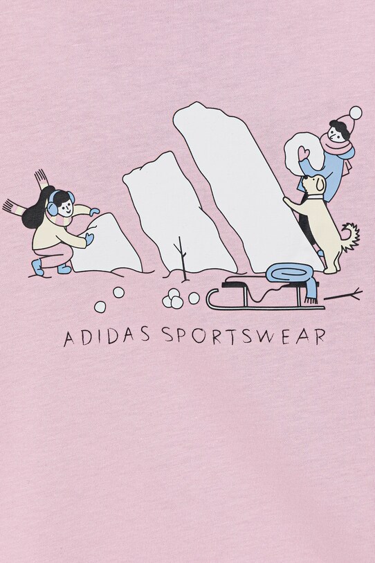 Băieți adidas tricou de bumbac pentru copii JY4949 roz