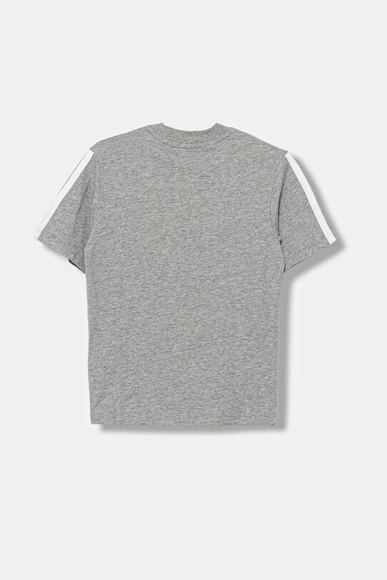 Dětské bavlněné tričko adidas JY4968 šedá AW25