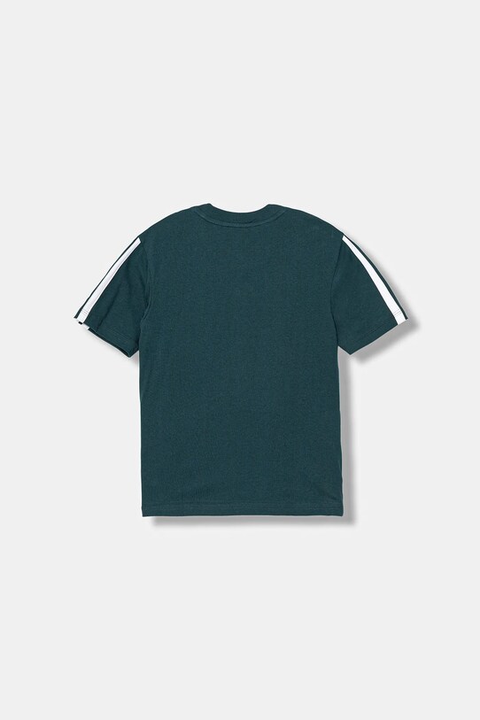 adidas t-shirt bawełniany dziecięcy JY4969 zielony AW25