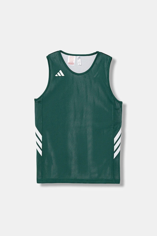 adidas Originals t-shirt dwustronny dziecięcy KC6973 zielony AW25