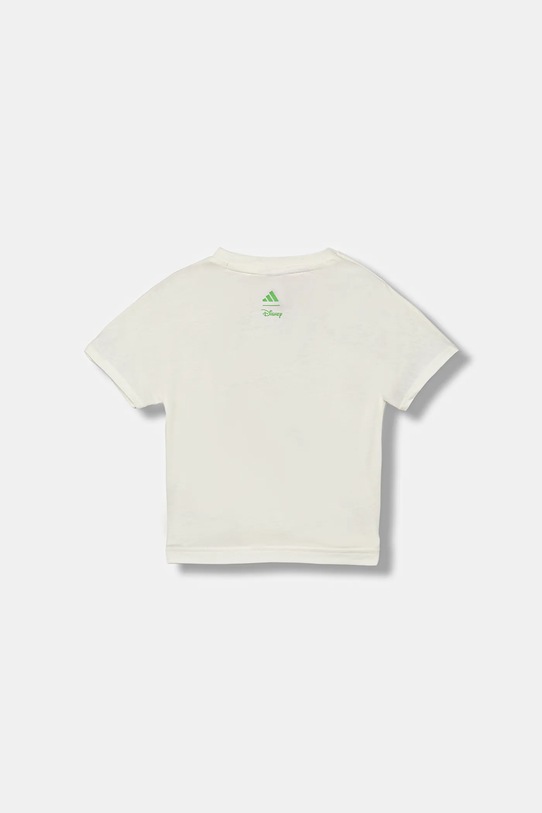 adidas t-shirt dziecięcy JL9169 beżowy AW25