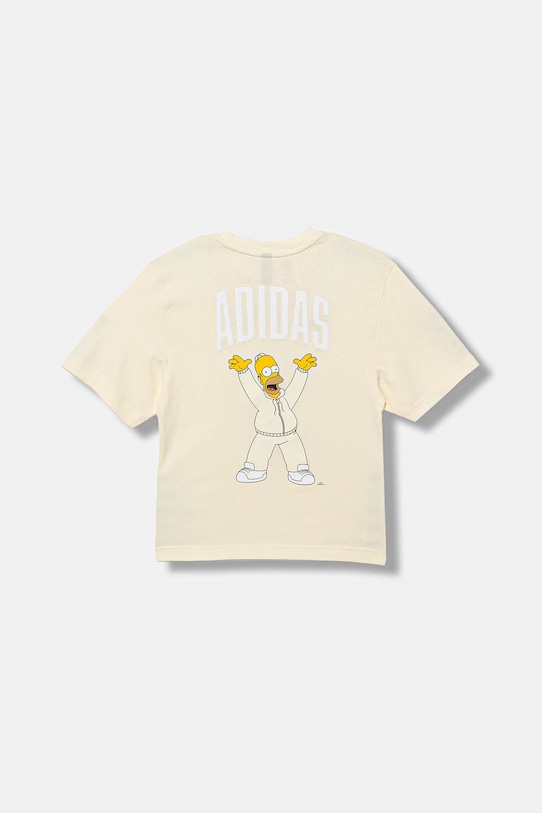 Băieți adidas tricou de bumbac pentru copii JL9180 bej