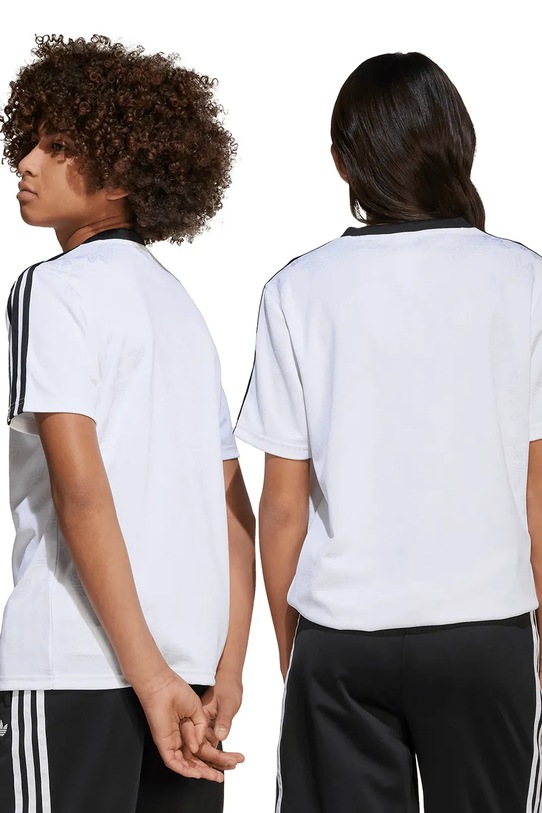 Dětské tričko adidas Originals JV7682 bílá