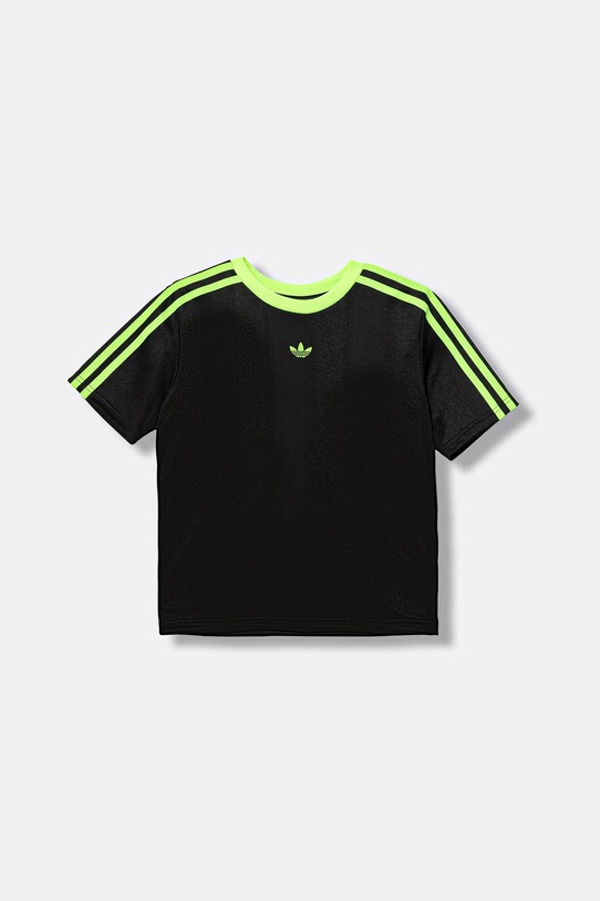 adidas Originals tricou copii imprimeu negru JV7789
