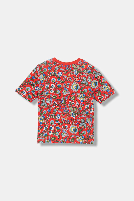 Băieți adidas Originals tricou de bumbac pentru copii JV7817 rosu