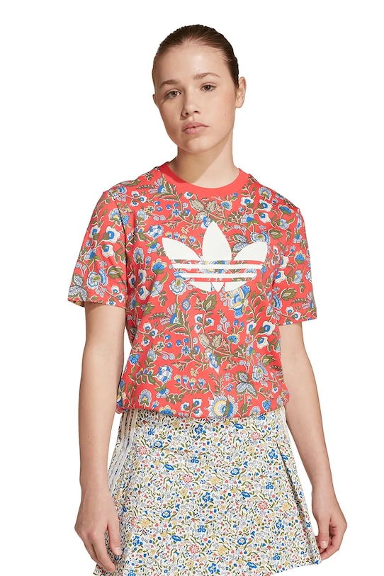 adidas Originals tricou de bumbac pentru copii JV7817