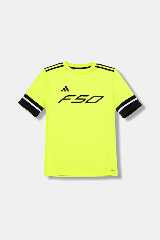 adidas Performance t-shirt dziecięcy F50 KA7172 zielony AW25