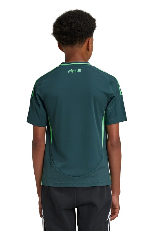 Παιδικό μπλουζάκι adidas Performance FAF πράσινο IT2736