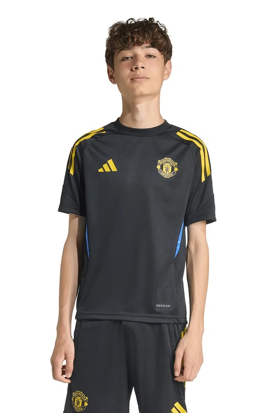 Chłopiec adidas Performance t-shirt dziecięcy Manchester United JP3137 czarny