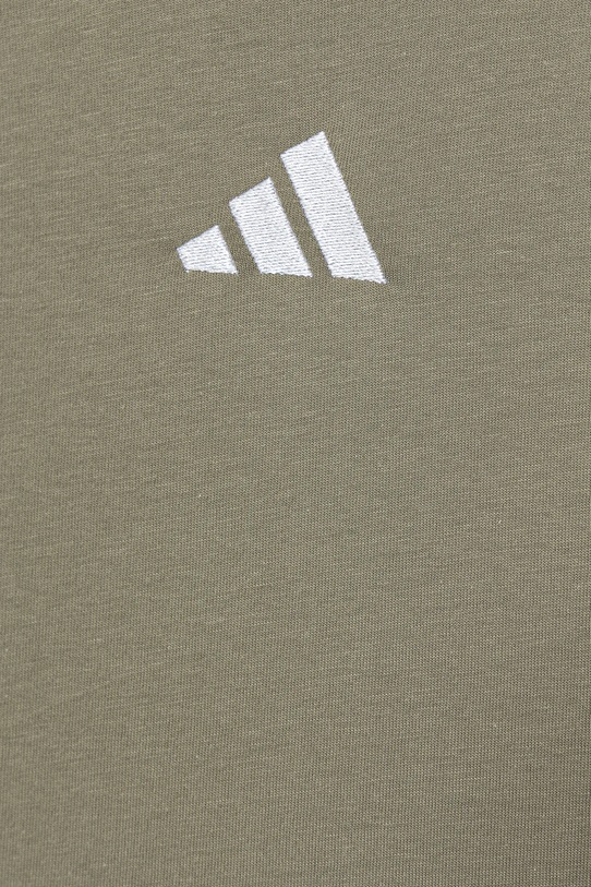 CHLAPEC Dětské bavlněné tričko adidas JW3492 zelená