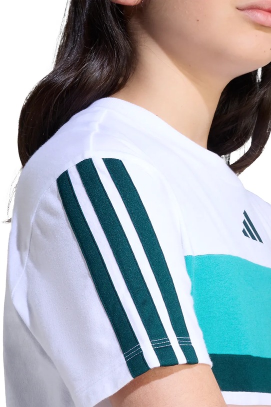 Dětské bavlněné tričko adidas JX0192