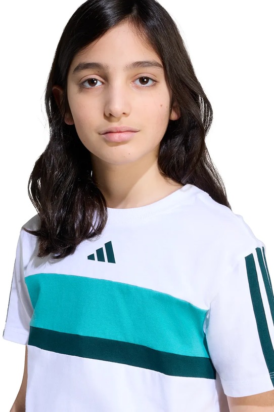 Dětské bavlněné tričko adidas JX0192
