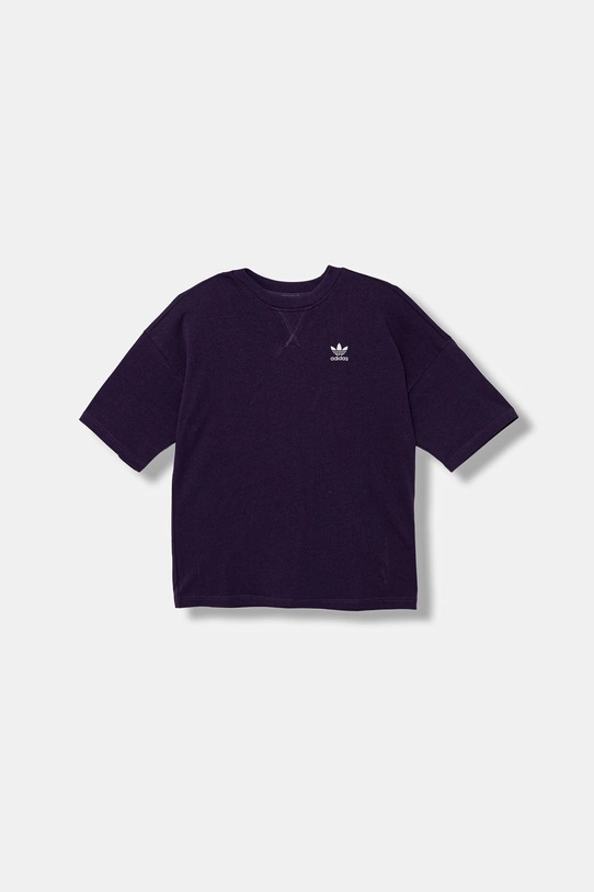 Bavlnené tričko adidas Originals JX2761 fialová AW25