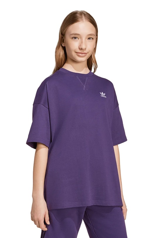 BIMBA adidas Originals t-shirt in cotone JX2761 violetto