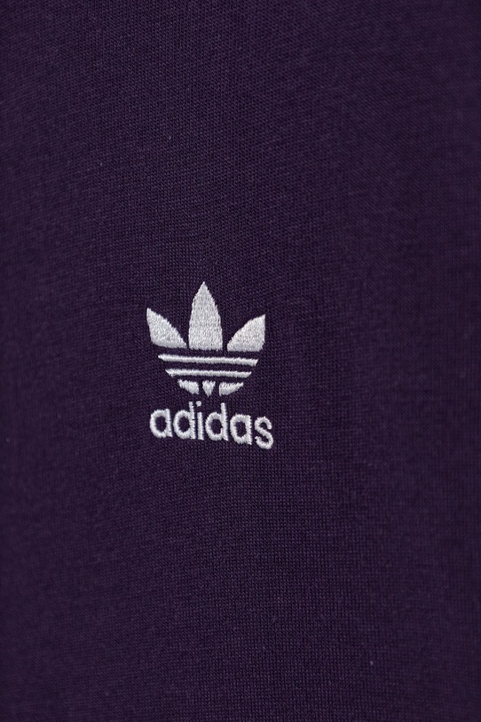Bavlnené tričko adidas Originals fialová JX2761