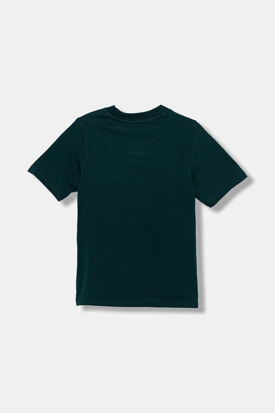 Detské bavlnené tričko adidas Originals JY4987 zelená AW25