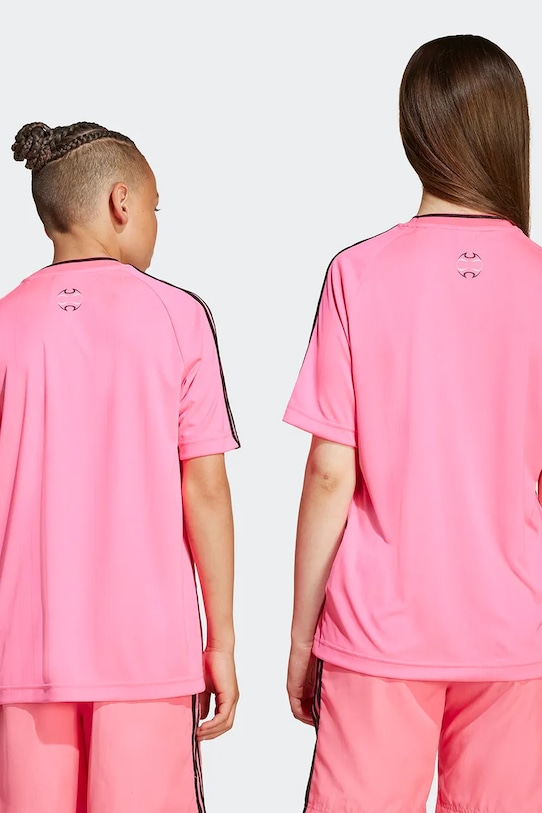 Chłopiec adidas Originals t-shirt dziecięcy JY6320 różowy