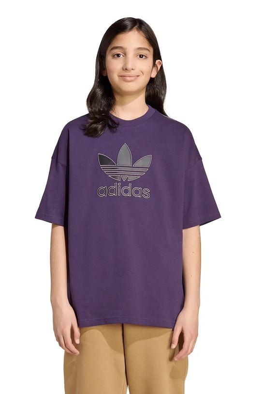 Παιδικό βαμβακερό μπλουζάκι adidas Originals JY6421