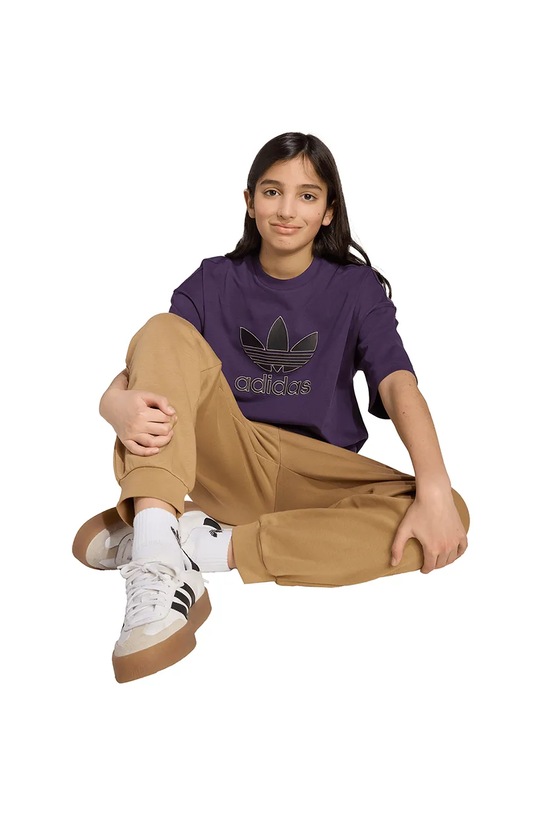 Παιδικό βαμβακερό μπλουζάκι adidas Originals JY6421