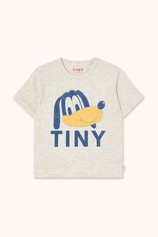Tinycottons maglietta per bambini TINY DOG GRAPHIC TEE AW25.311 beige AW25