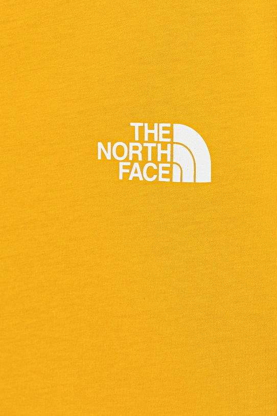 Băieți The North Face tricou de bumbac pentru copii TEEN BOX NSE REGULAR SS TEE NF0A8EFN56P1 galben